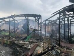 Kebakaran Hanguskan SMK Islam Nurul Hikmah, Kerugian Capai Miliaran-Siswa Terancam Putus Belajar