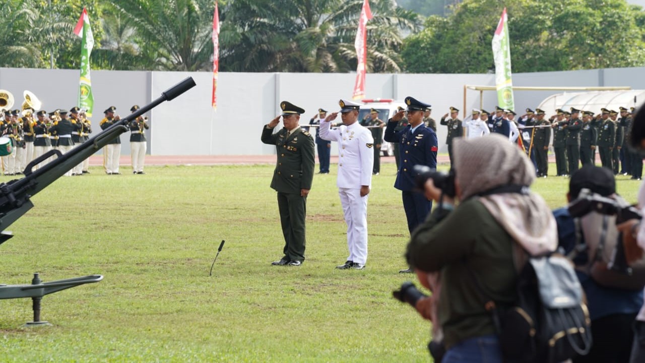 peringatan HUT ke-79 Tentara Nasional Indonesia (Istimewa)