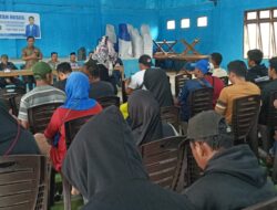 Yusri Yusuf Tampung Aspirasi Masyarakat Desa Tepian Baru untuk Dibuatkan Embung