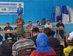 Warga Desa Tepian Baru Minta Pemadam Kebakaran dan Mobil Sampah di Reses Yusri Yusuf