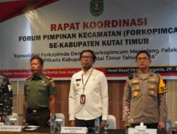 Kutim Konsolidasi Jelang Pilkada 2024, Forkopimda-Forkopimcam Komitmen Jaga Stabilitas Wilayah