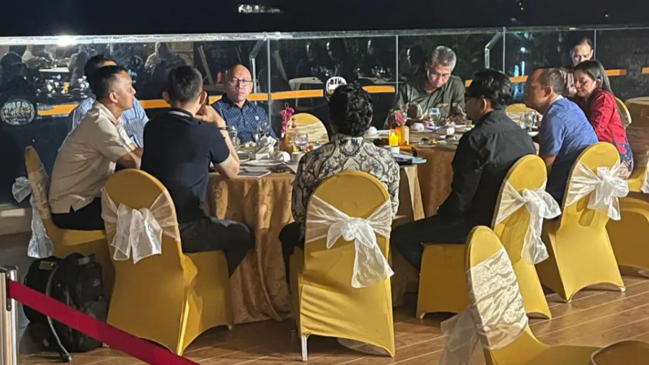 Pjs Bupati Kutim bersama jajaran Forum Koordinasi Pimpinan Daerah (Forkopimda) melakukan Rapat Koordinasi (Istimewa).