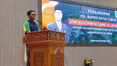 Pjs Bupati Kutim Ajak ASN Bekerja Cepat, Cerdas dan Keras