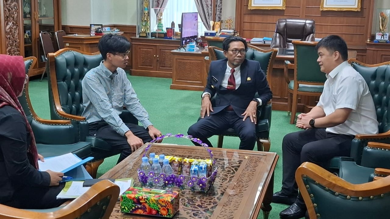 Audiensi Manajemen PT Kobexindo Cement dan Pemkab Kutim (Istimewa)