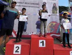 Murid SDN 010 Pinang Dalam Sumbang Dua Medali Emas untuk Kutim di Kejuaraan Panjat Tebing Tingkat Provinsi