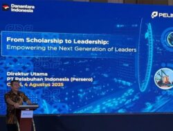 Pelindo Beri Beasiswa ke 60 Mahasiswa Kampus PMLI Berorientasi Industri
