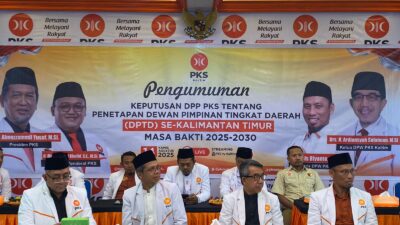 PKS Kaltim Umumkan Pengurus DPD, Siapkan Strategi Menuju Pemenangan Pemilu 2029