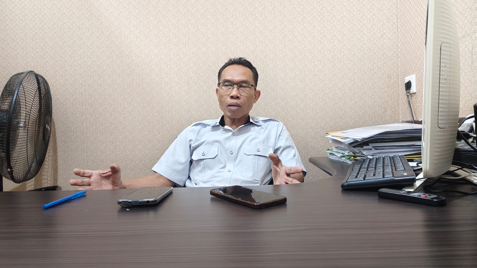 Kepala Bidang Usaha Pengolahan dan Pemasaran Dinas Perkebunan Kutai Timur, Aminuddin Aziz