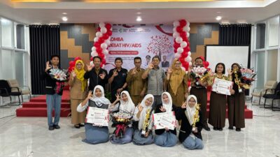 Suasana Lomba LOMBA Debat HIV Anak SMA/SMK Sekabupaten Kutim (Kutimzone.com)