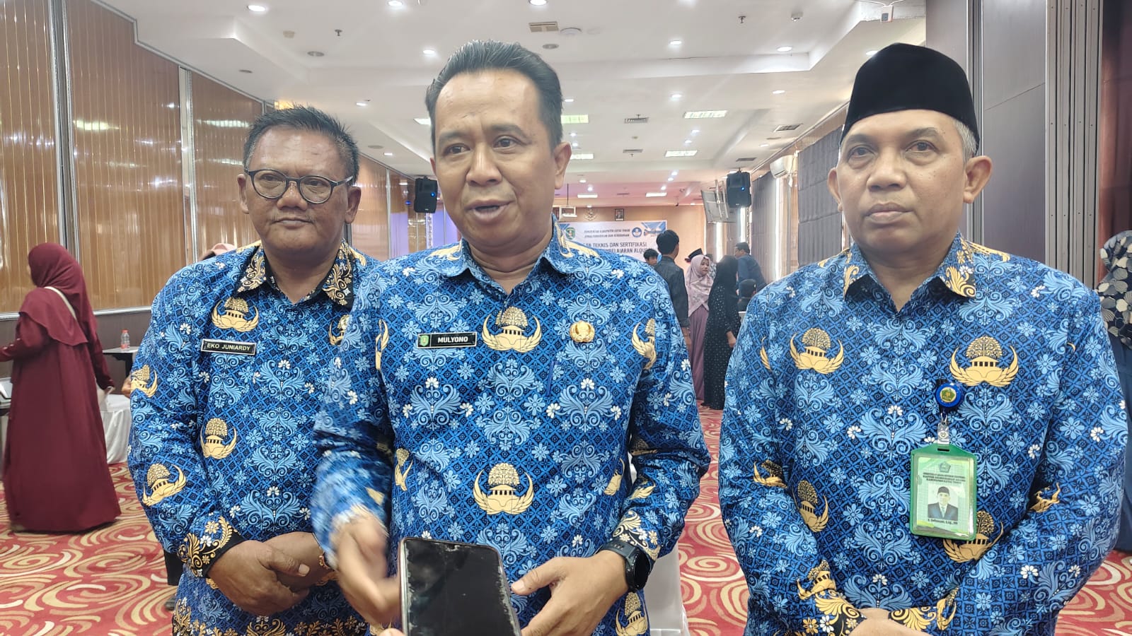 Kepala Dinas Pendidikan dan Kebudayaan (Disdikbud) Kutai Timur, Mulyono (Kutimzone.com)